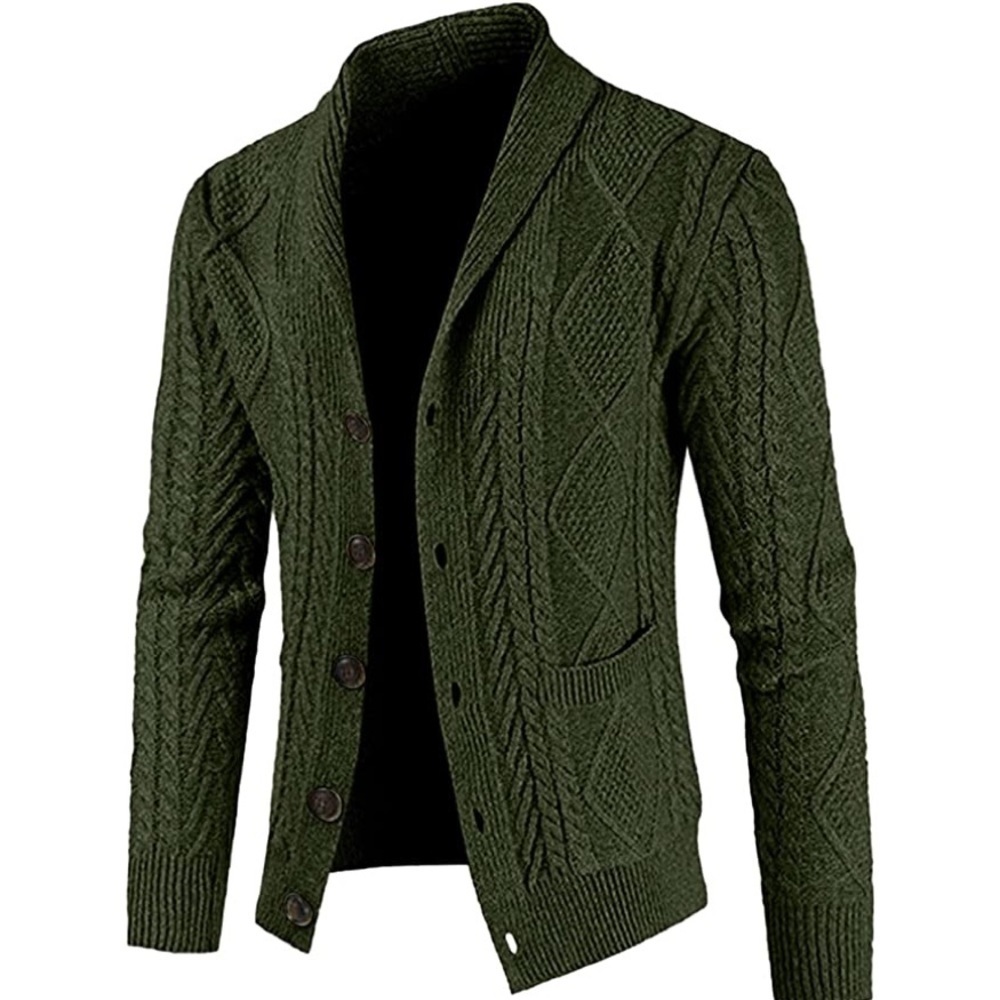 Mens New Knit Cardigan Sweater Multiple Sizes